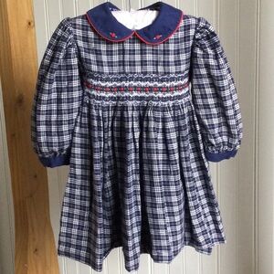House of Hatten INC vintage smocked dress 18m.